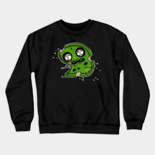 GRAAAAIINNSS Zombie Toast Colour Crewneck Sweatshirt